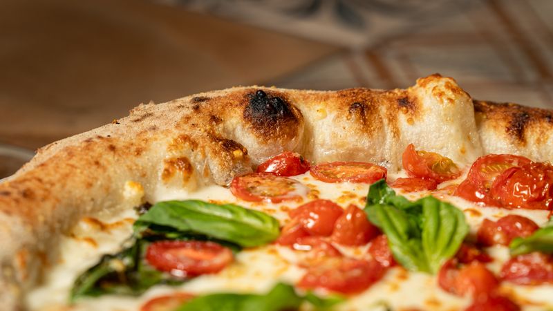 Dion's BBQ Brisket Pizza with smoky sauce