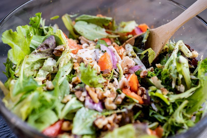 Dion's Santa Fe Salad with black beans and corn